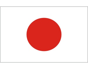 小日本的国旗矢量图