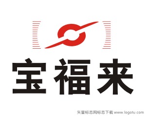 宝福来摩托车矢量标志