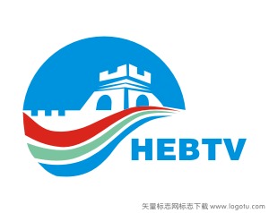 河北电视台HEBTV矢量cdr格式源文件logo标志图
