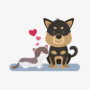 爱心猫咪