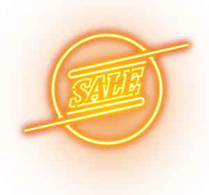 sale发光字体